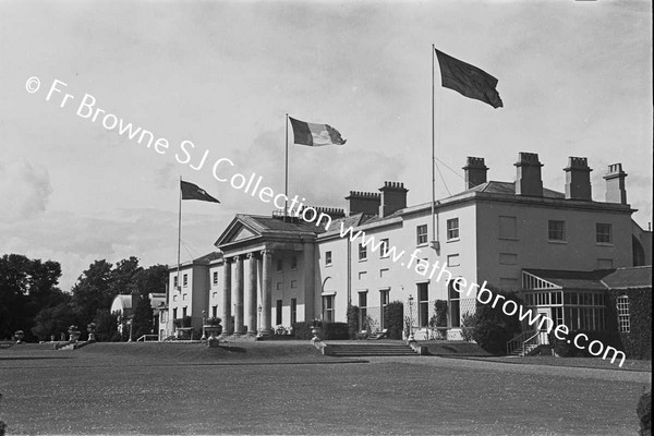 ARAS AN UACHTARAIN SOUTH FRONT FROM ROYAL AVENUE